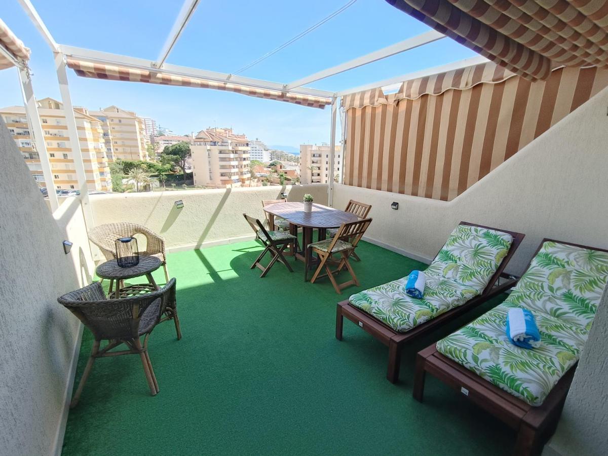 "Vive Benal Beach" Estudio Gran Terraza Y Parque Acuatico 1319 베날마데나코스타 외부 사진